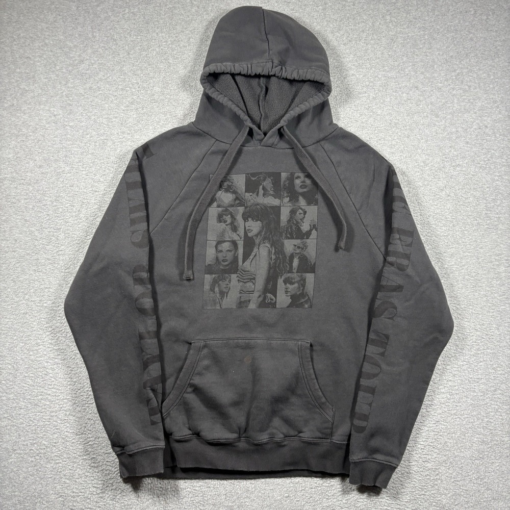 Taylor Swift Eras Tour 2023 Gray Hoodie Eras Sweatshirt Limited Edition Medium